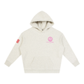 Grey | Pink Hoodie