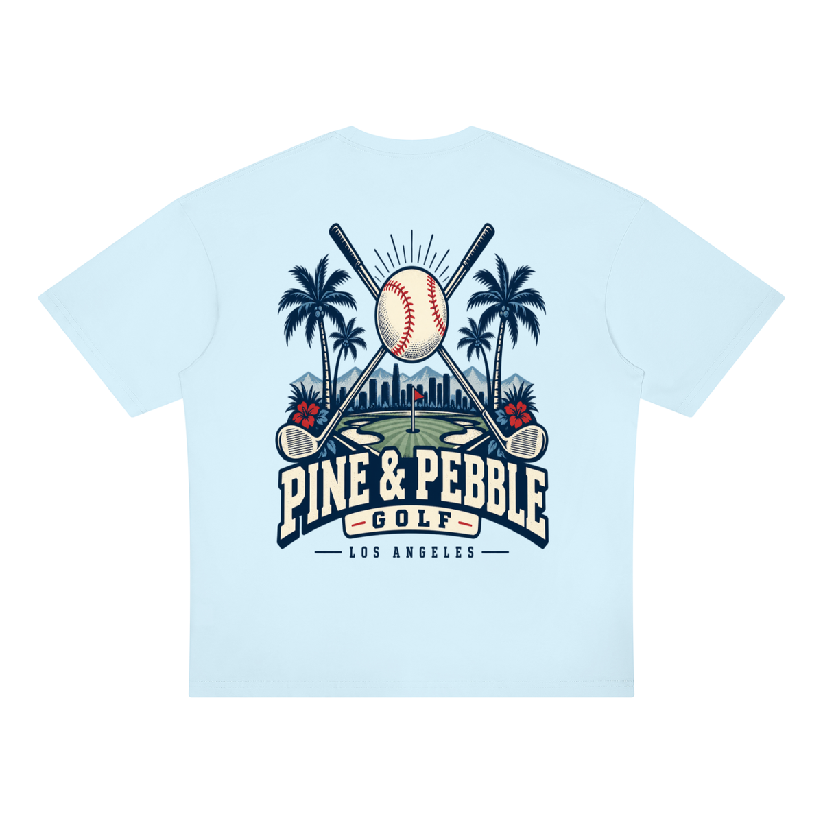 PPG X Dodger shirt (sky blue)
