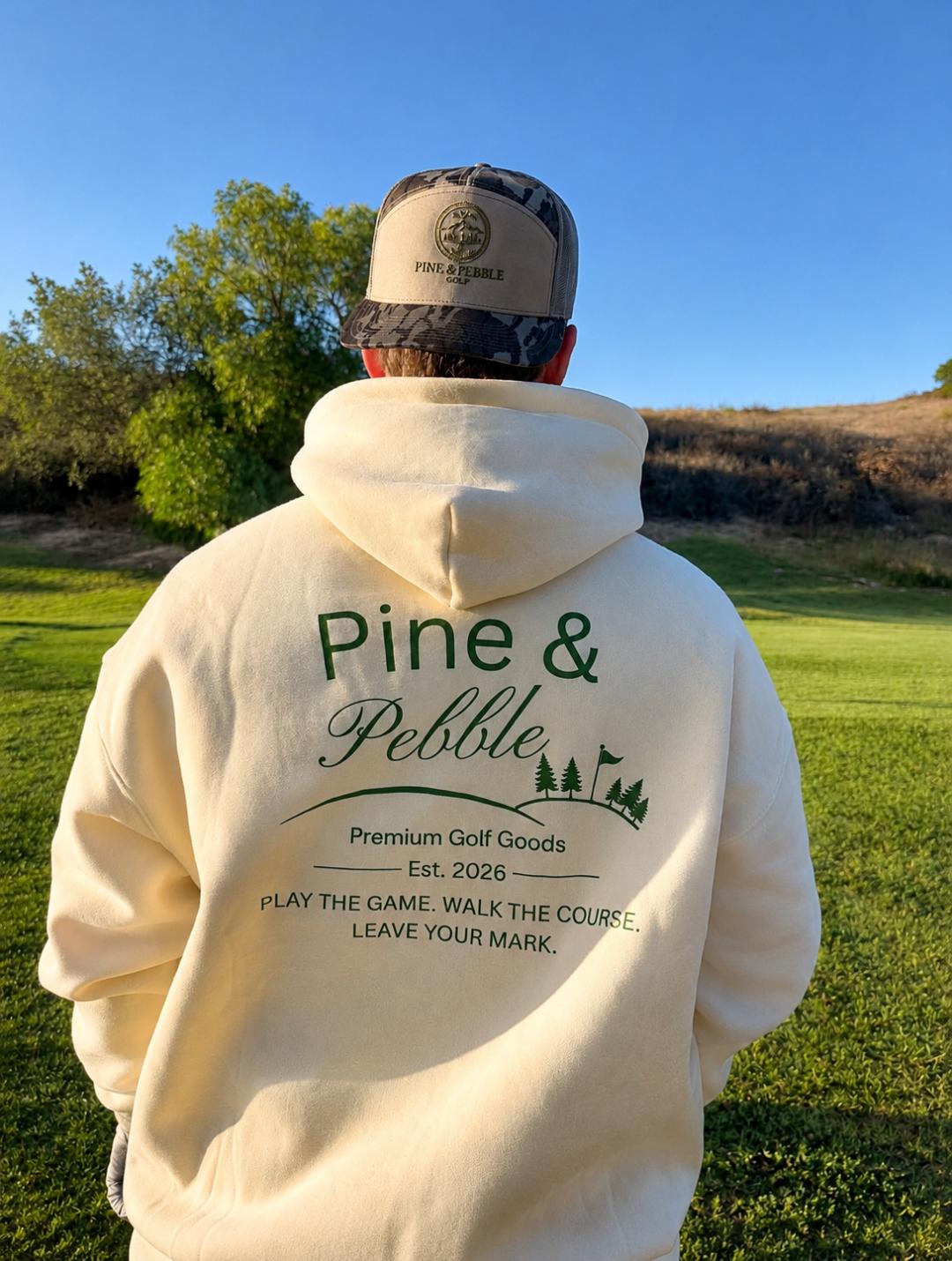 Green | Cream Hoodie