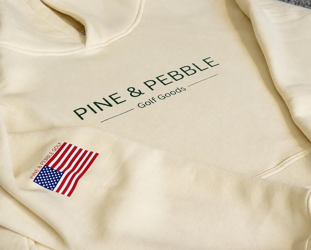 Green | Cream Hoodie