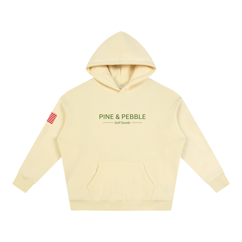 Green | Cream Hoodie