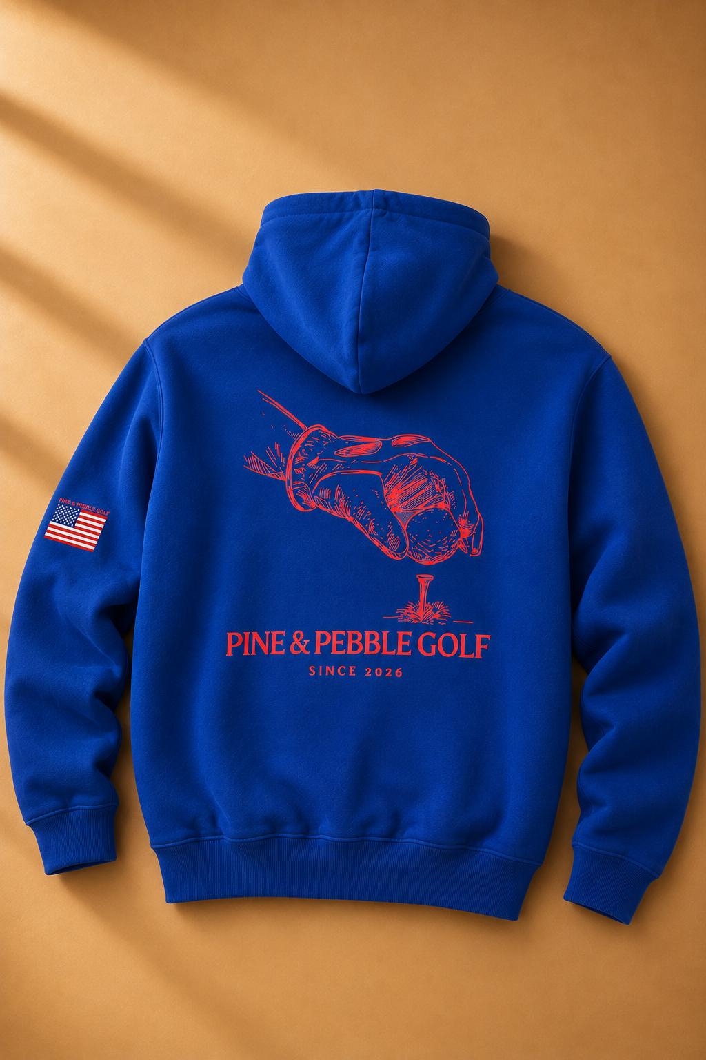 Blue | Red Hoodie