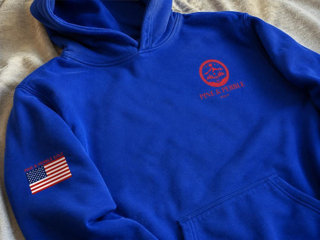Blue | Red Hoodie